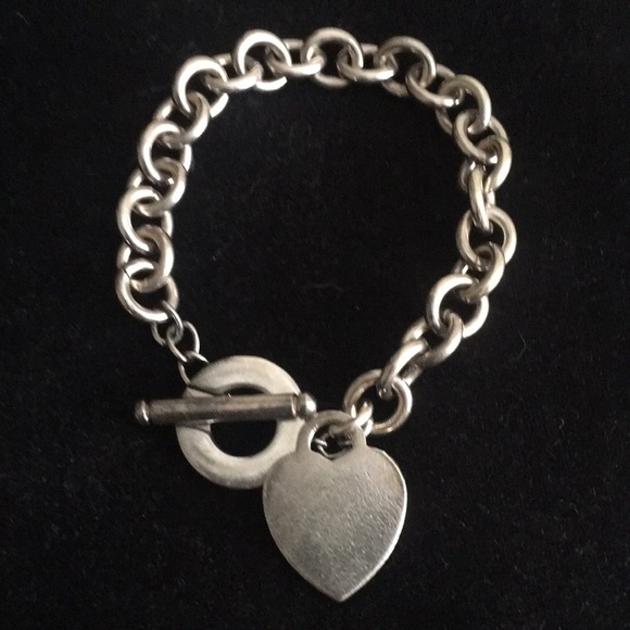 ViNtaGe aUthEnTic diSc0ntiNueD inteRl0cKing cercles TiFFany & co bRaCelet - Picture 8 of 14